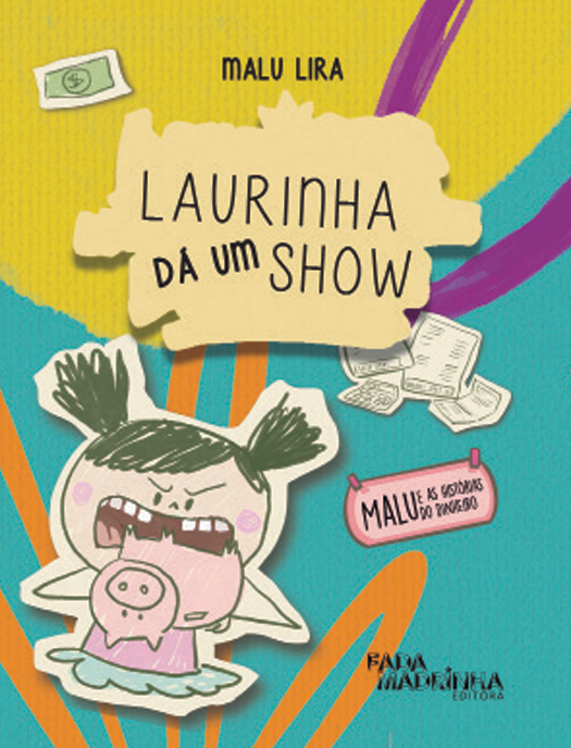 Capa do livro Laurinha dá um show