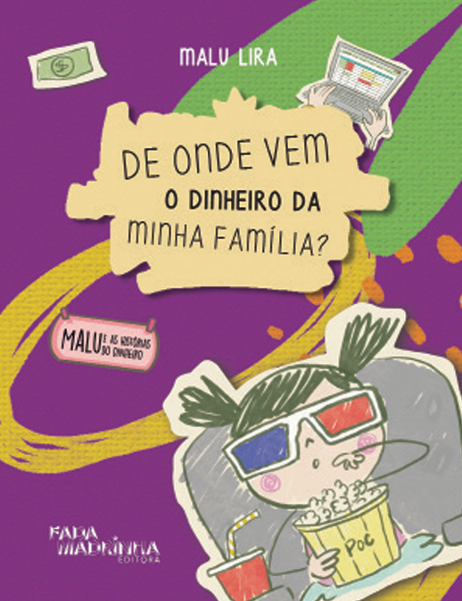 Capa do livro De onde vem o dinheiro da minha família?