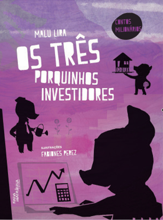 Capa do livro Os três porquinhos investidores