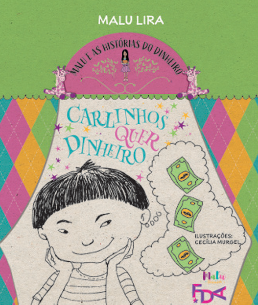 Capa do livro Carlinhos quer dinheiro